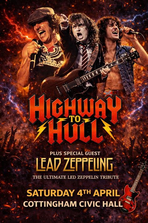 Highway to Hull Plus Lead Zeppeling | Cottingham civic hall, Cottingham ...