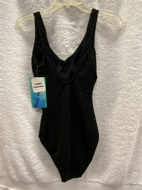 Penbrooke Black One Piece Krinkle Suit Size 22W – Cy's Swim and Tuxedos