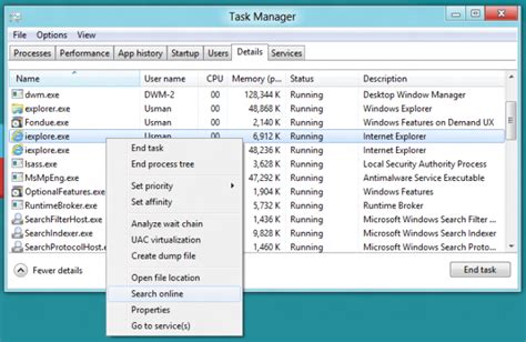 Task Manager Windows 8 的图像结果