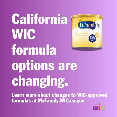 WIC - Women, Infants, and Children | Starting August 1st, California ...