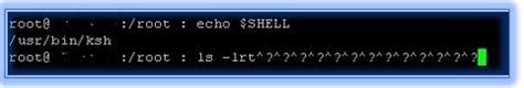 AIX-LINUX Blog: How to solve backspace delete problem on korn and C SHELL
