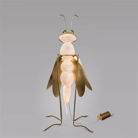 Dragonfly, Floor Lamp Sculpture, Vincent Darré and Ludovic Clément D ...