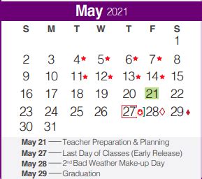 Canyon Middle - School District Instructional Calendar - Comal Isd ...
