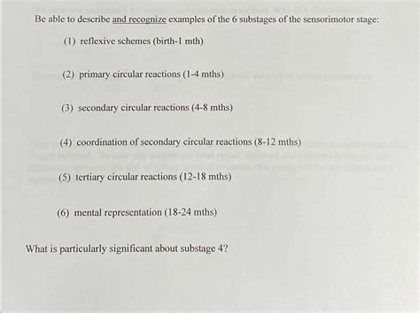 Solved Be able to describe and recognize examples of the 6 | Chegg.com