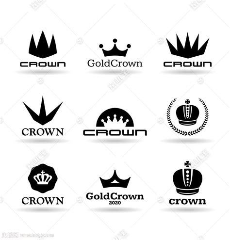 皇冠logo设计矢量图片(图片ID:1026140)_-其他-生活百科-矢量素材_ 素材宝 scbao.com