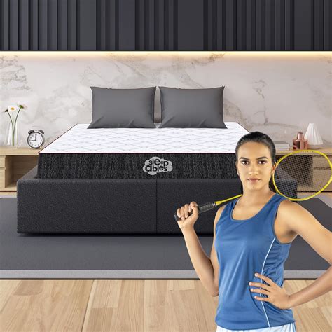 Centuary Mattresses Sleepables 8-Inch Queen Size Hybrid Zero Partner ...