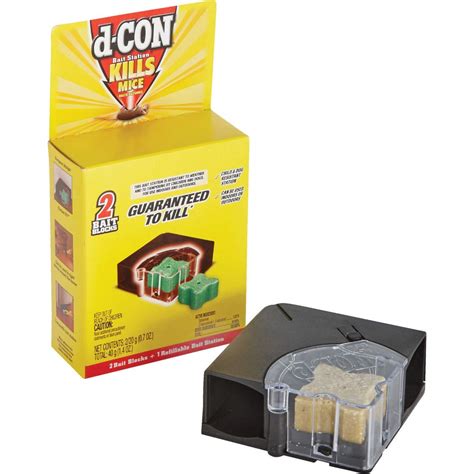D-Con Bait Station and Bait For Mice 2 pk : Amazon.in: Garden & Outdoors