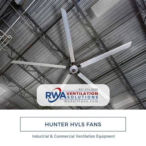 Hunter Titan 24' foot HVLS Big Ceiling Fan 72260