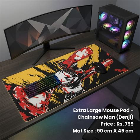 Chainsaw Man (Denji) - Extra Large Mouse Pad – Dopamine Store