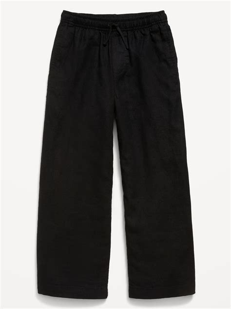 Drawstring Linen Pants | Old Navy