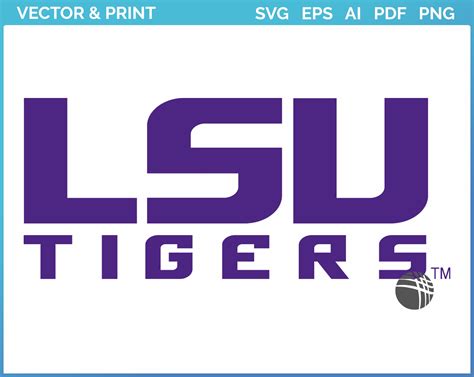 Lsu Tigers Vector Logo