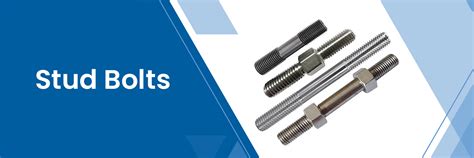 Stud Bolts Manufacturer in India | Stainless Steel, Inconel & Hastelloy ...
