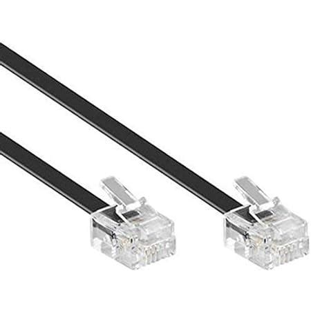 Ann-Tech™ Telephone Modem Line Cord Cable RJ 11 Plug to Plug Cable 15 ...