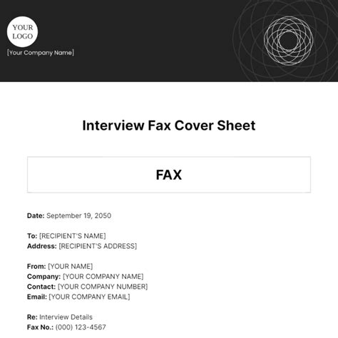 Image result for Interview Packet Cover Page Example