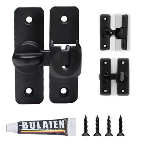 HASTHIP® Door Latch Door Lock 90°/180° Latch Lock Aluminum Alloy Door ...