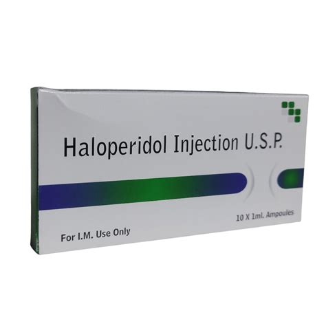 HALOPERIDOL (Haloperidol 5mg) 10 × 1ml INTRAMUSCULAR INJECTION. - Vastovers Retail Store For ...