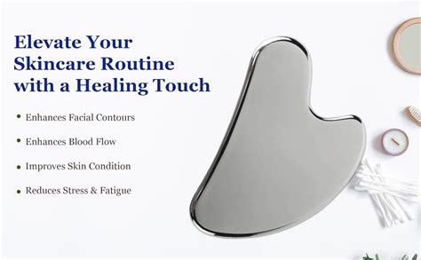 Livronic® Premium SS Gua Sha Tool For Face | 100% 304 Stainless Steel ...