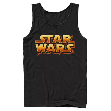 Men's Star Wars Block Letter Logo Tank Top