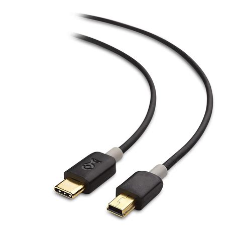 Cable Matters USB 2.0 Type C (USB-C) to Mini B (Mini USB) Cable in ...