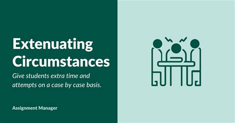 Extenuating Circumstances | Graide - AI enhanced assessment & feedback