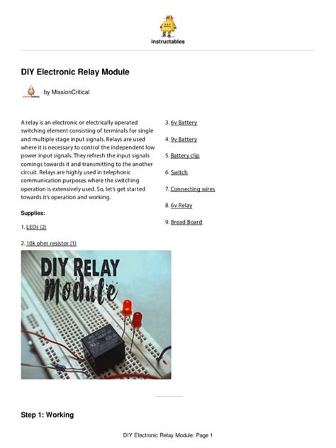 DIY Relay Panel 的图像结果
