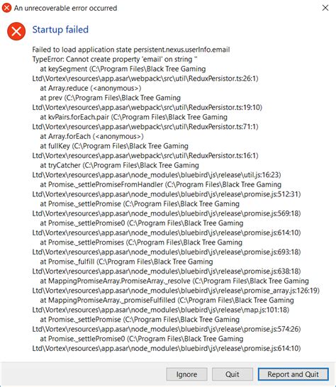 Image result for Vortex JavaScript Error