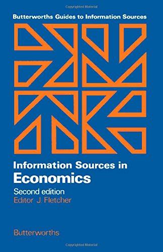 Buy Information Sources in Economics (Guides to Information Sources ...