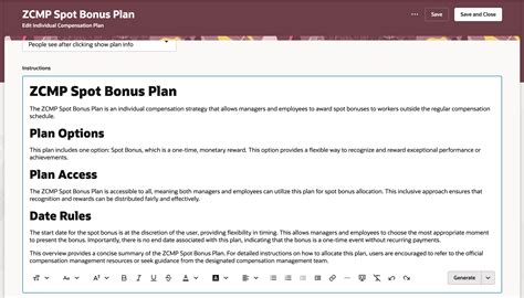 Enhancements to AI Assist for Individual Compensation Plan Instruction ...