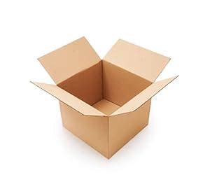 Aluf Packaging Brown Corrugated Boxes 12.75" x 9.63" x 9.25" - Pack of ...