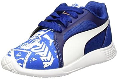 Buy Puma Boy's St Trainer Evo Superman Street Ps Puma Royal and Puma ...