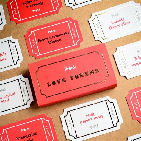 Love Tokens - Unique Gift | Gifts for Anniversary Husband Wife – The Prink