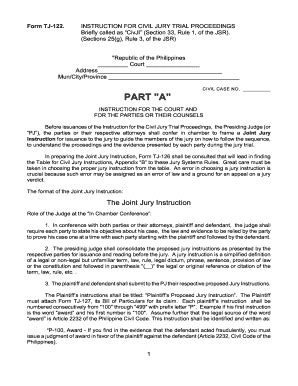 Fillable Online Form TJ-122 Fax Email Print - pdfFiller