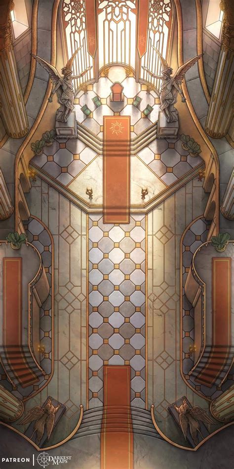 Dnd Temple Battle Mapdnd Battle Map Room