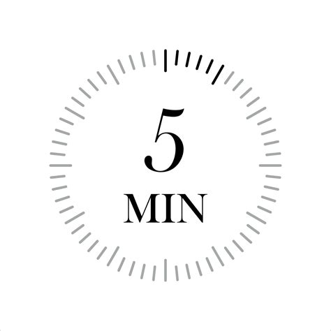 5 minutes timer Clocks, Timer 5 min icon. 25752039 Vector Art at Vecteezy