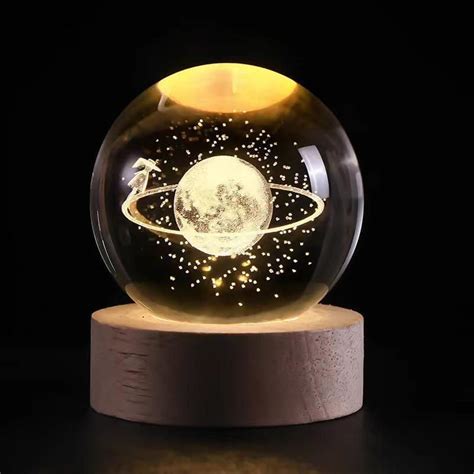 Buy VIGRATI ENTERPRISE Crystal Ball Night Light, Glass Ball Night LED ...