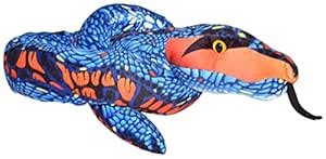 Buy WILD REPUBLIC Snakes, Blue Orange Snake, Stuffed Animal, Plush Toy ...