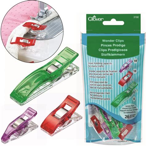 Wonder Clips - Assorted by Clover - 051221731907