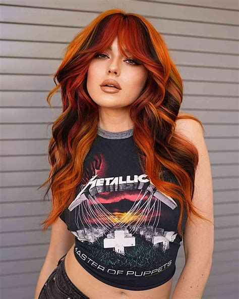 Red Balayage Hair Colors: 60 Hottest Examples for 2026 | Red balayage ...