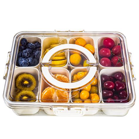 Snapklik.com : Cosnou Divided Serving Tray