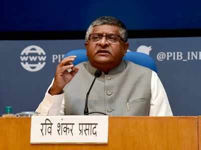 Comments against judges a disturbing new trend: Ravi Shankar Prasad ...