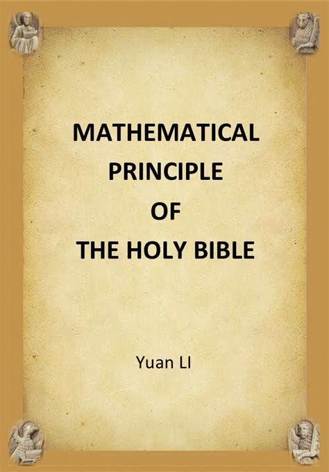 Buy MATHEMATICAL PRINCIPLE OF THE HOLY BIBLE : Decipher the Holy Bible ...