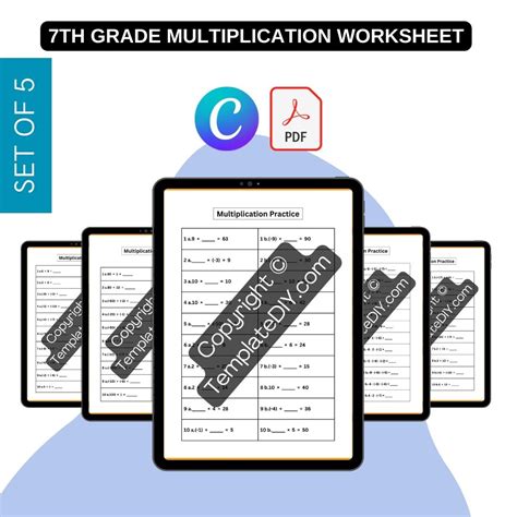 Image result for Multiplication Worksheets Grade 7 Printable