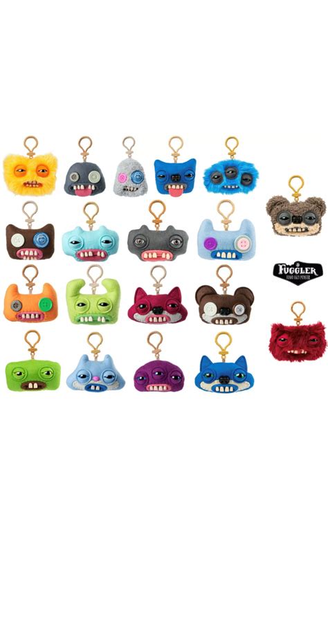 fuggler plush bag clip on 5 keychain keyring funny India | Ubuy