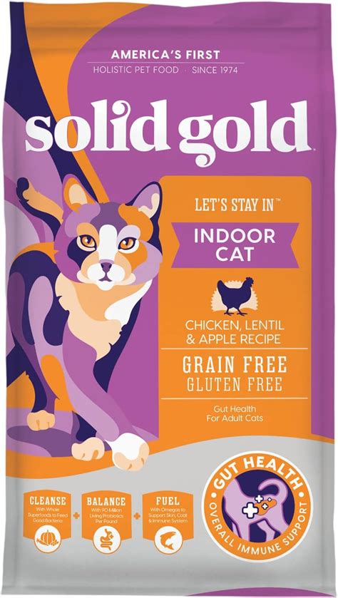 Solid Gold Indoor Dry Cat Food - Let's Stay India | Ubuy