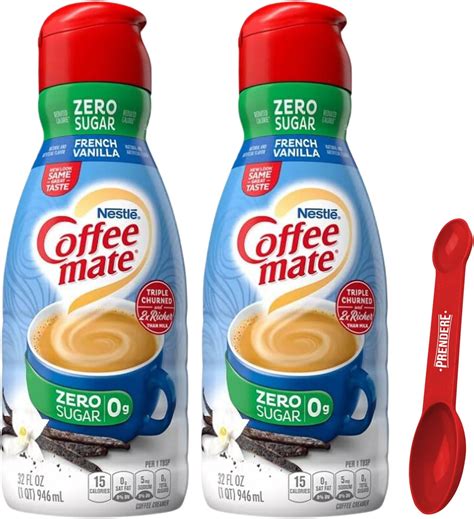 Amazon.com: French Vanilla Coffee Creamer Bundle. Includes Two-32 FL Oz ...
