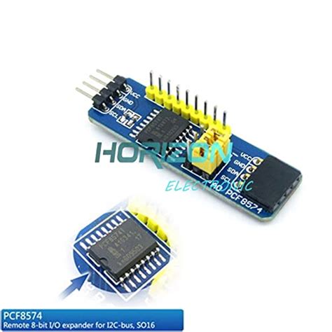 Buy GlobalNiche® PCF8574（Red） : PCF8574 PCF8574T I2C 8 Bit IO GPIO ...