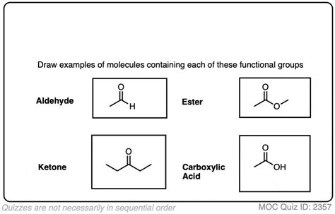 Image result for Examples of Common Functional Groups