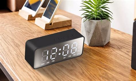 iMounTEK Mirror Digital Alarm... | Groupon Goods