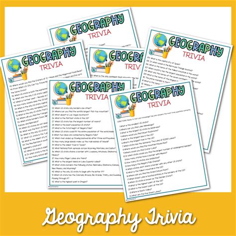 Geography Trivia Questions