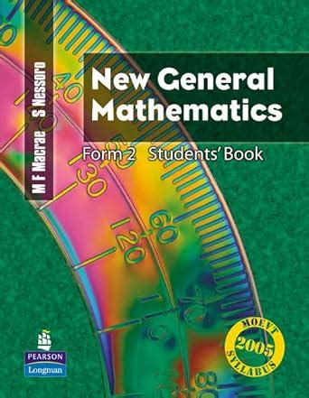 Buy New General Mathematics for Tanzania Students' Book 2 (New General ...